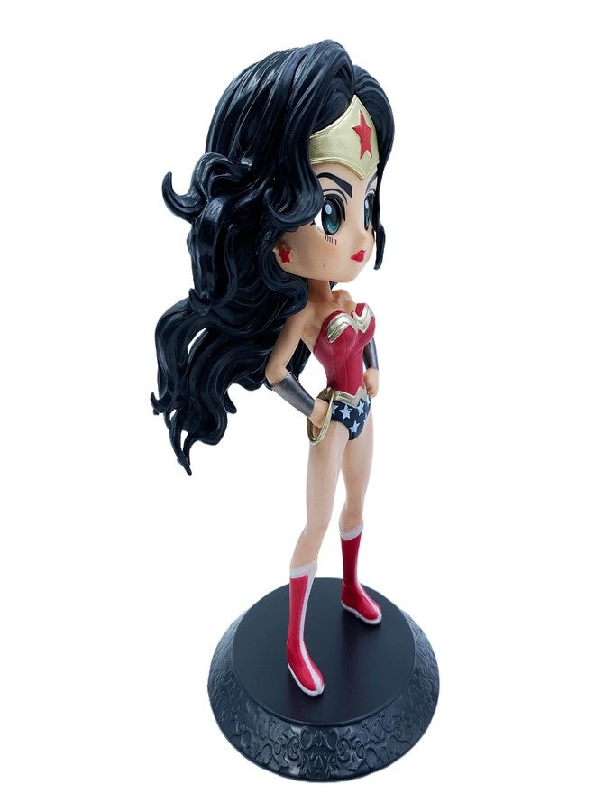 Buko Famous Cartoon Characters Inspired Cute Figurines PVC Model Toy Realistic Size Table for Girls Birthday Party Cake Decorating Gifts (Wonder Women) - Image 4